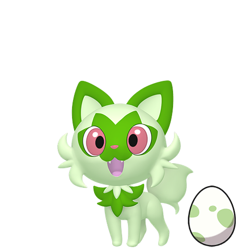 #0906 Sprigatito Egg - [Scarlet/Violet]