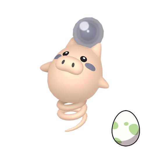 #0325 Spoink Egg - [Scarlet/Violet]