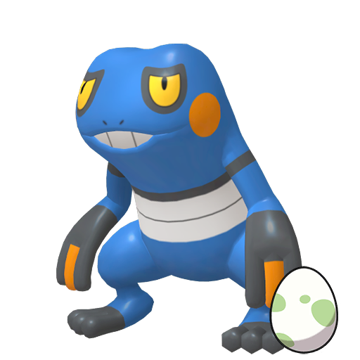 #0453 Croagunk Egg - [Sword Shield]