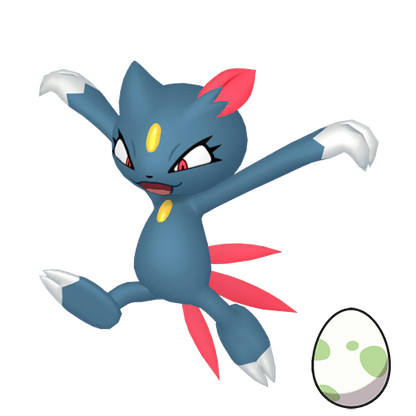 #0215 Sneasel Egg - [Sword Shield]