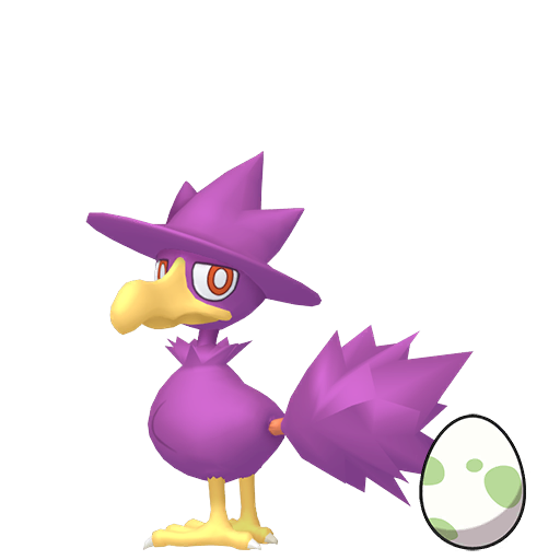 #0198 Murkrow Egg - [Scarlet/Violet]