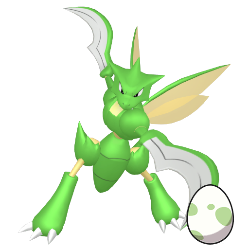 #0123 Scyther Egg - [Sword Shield]