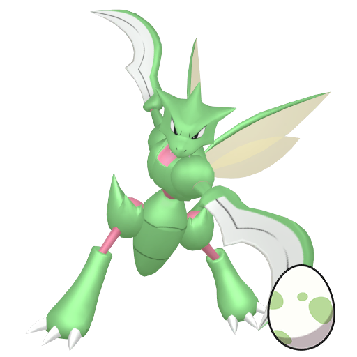 #0123 Scyther Egg - [Sword Shield]