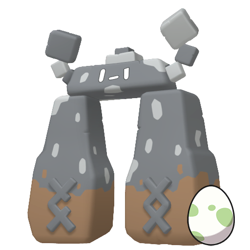 #0874 Stonjourner Egg - [Sword Shield]