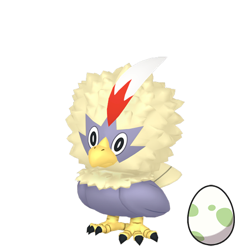 #0627 Rufflet Egg - [Sword Shield]