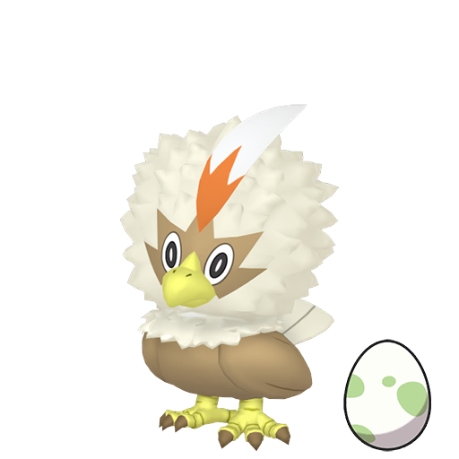 #0627 Rufflet Egg - [Sword Shield]