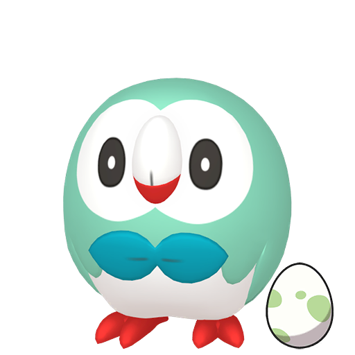 #0722 Rowlet Egg - [Scarlet/Violet]