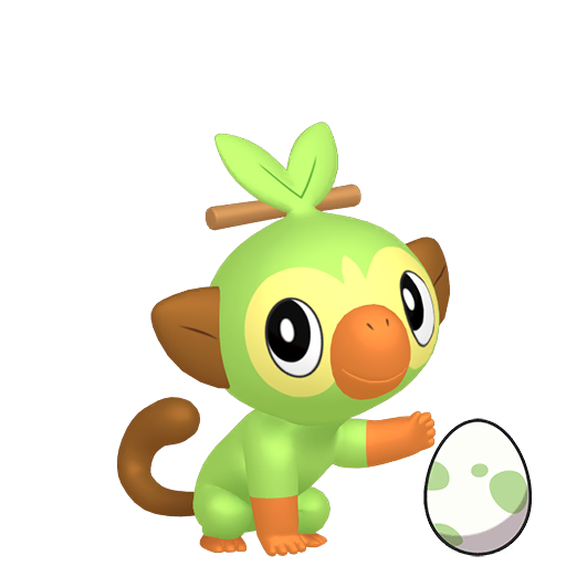 #0810 Grookey Egg - [Sword/Shield]