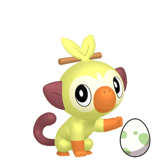 #0810 Grookey Egg - [Sword/Shield]