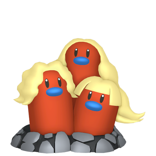 #0051 Alolan Dugtrio - [Scarlet/Violet]