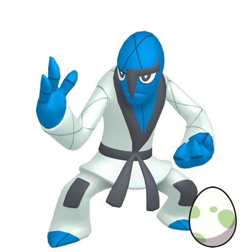 #0539 Sawk Egg - [Sword Shield]