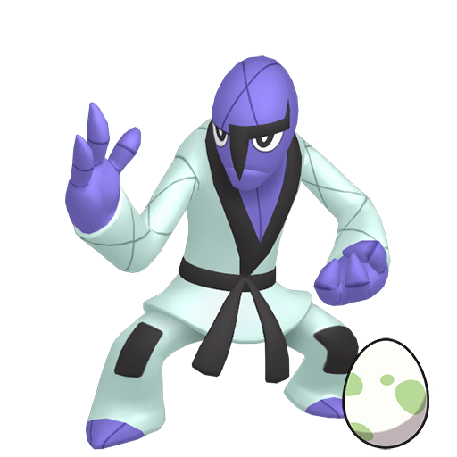 #0539 Sawk Egg - [Sword Shield]