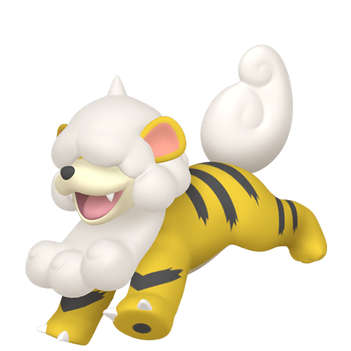 #0058 Hisuian Growlithe - [Scarlet/Violet]