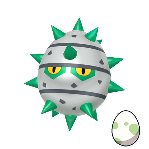 #0597 Ferroseed Egg - [Sword Shield]