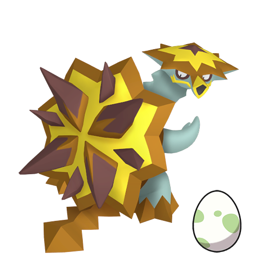 #0776 Turtonator Egg - [Sword Shield]