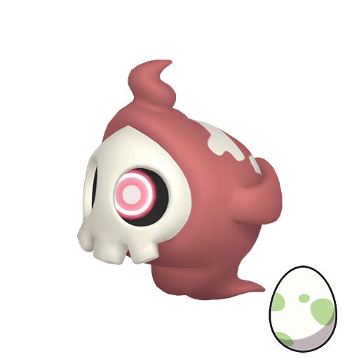 #0355 Duskull Egg - [Scarlet/Violet]