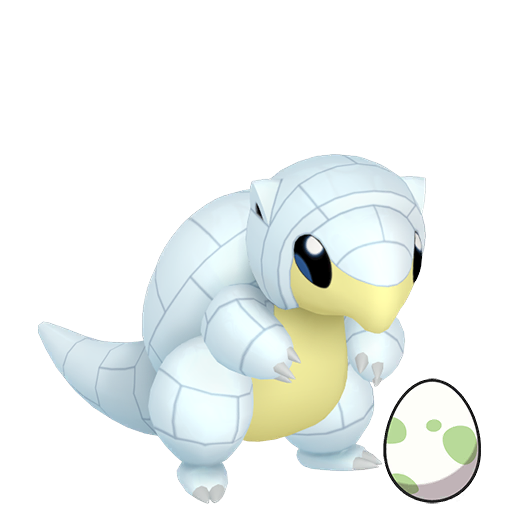 #0027 Alolan Sandshrew Egg - [Sword/Shield]