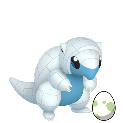 #0027 Alolan Sandshrew Egg - [Sword/Shield]