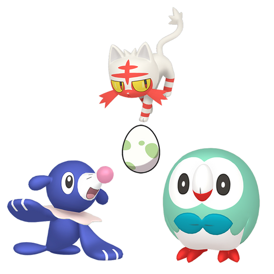 Alola Starters Egg Bundle - [Sword/Shield]