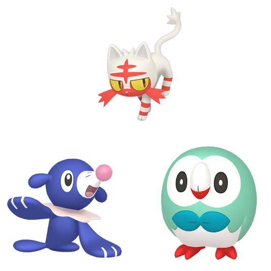 Alola Starters Bundle - [Scarlet/Violet]