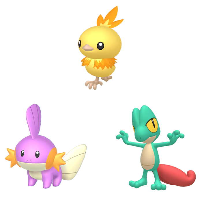 Hoenn Starters Bundle - [Scarlet/Violet]