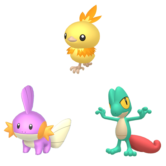 Hoenn Starters Bundle - [Scarlet/Violet]