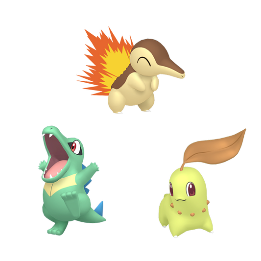 Johto Starters Bundle - [Scarlet/Violet]