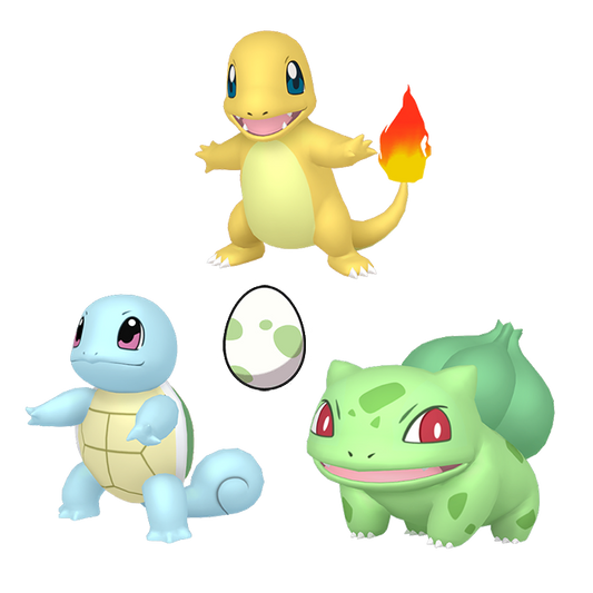 Kanto Starters Egg Bundle - [Sword Shield]