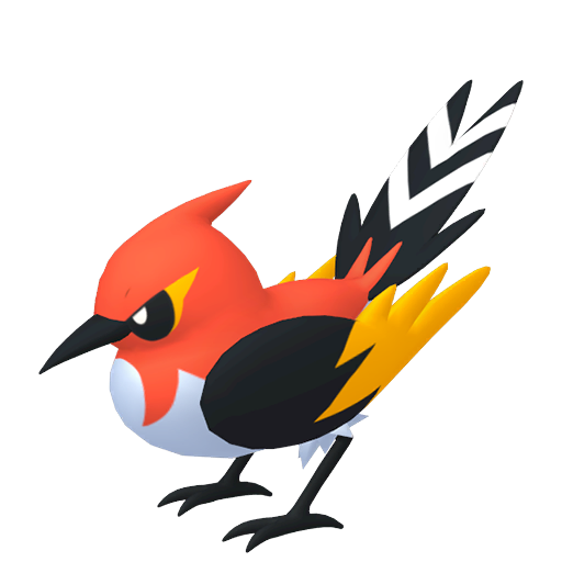 #0662 Fletchinder - [Sword Shield]