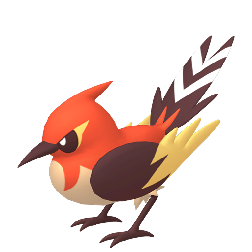 #0662 Fletchinder - [Sword Shield]